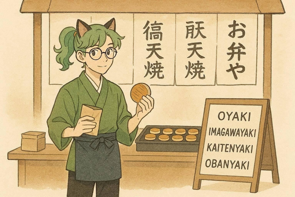 今日の任意焼き