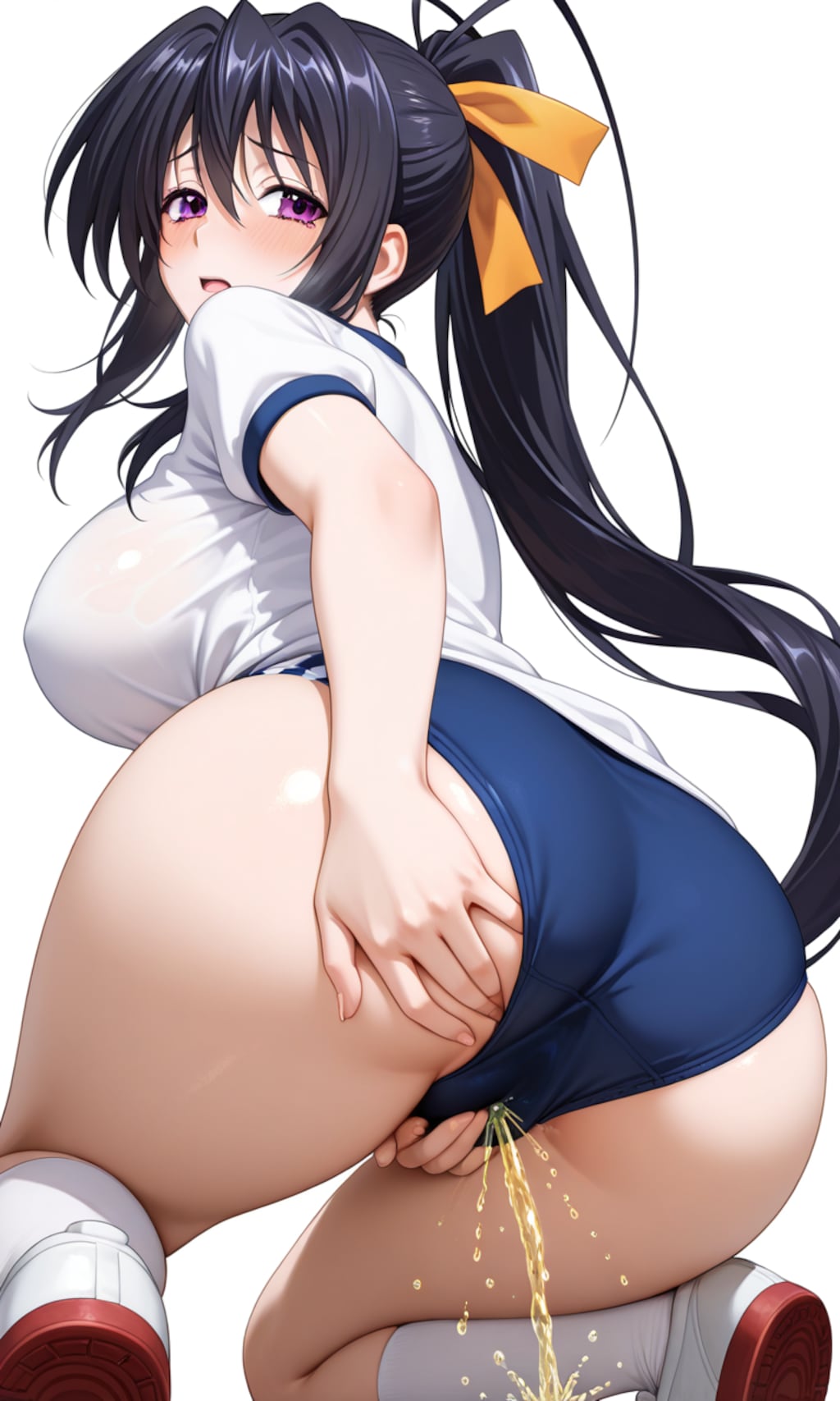 ブルマお漏らし「姫〇朱乃」