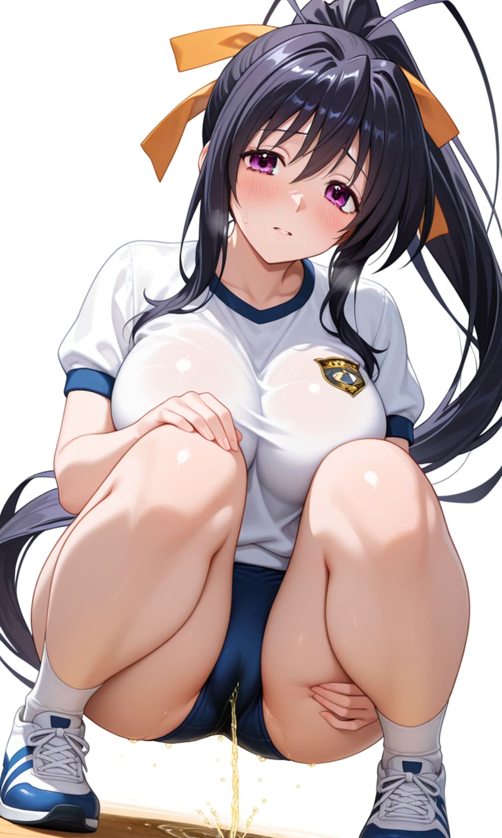 ブルマお漏らし「姫〇朱乃」