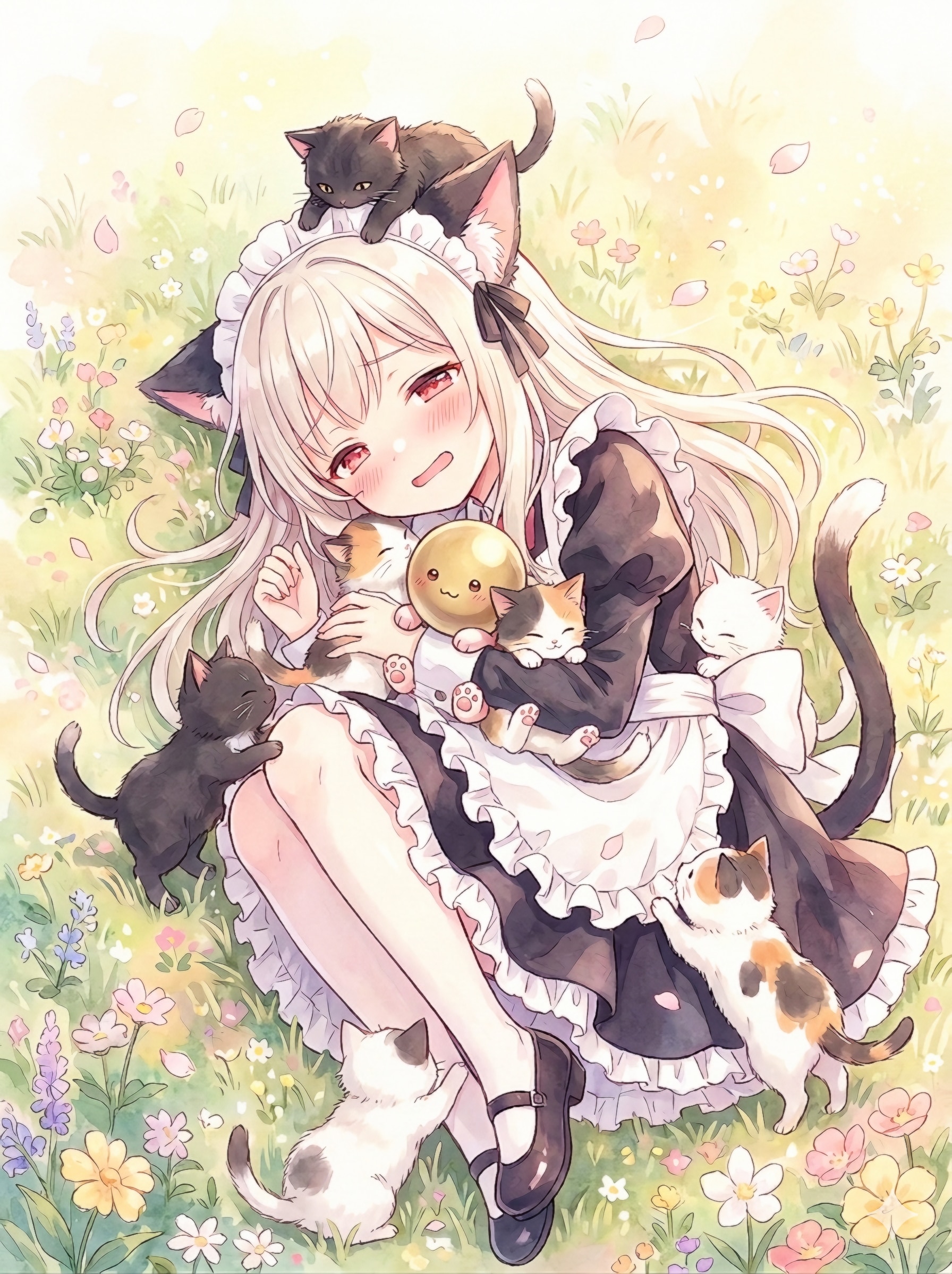 この世には2種類のタマがある。猫の「タマ」て金の「タマ」だ。 | の人気AIイラスト・グラビア