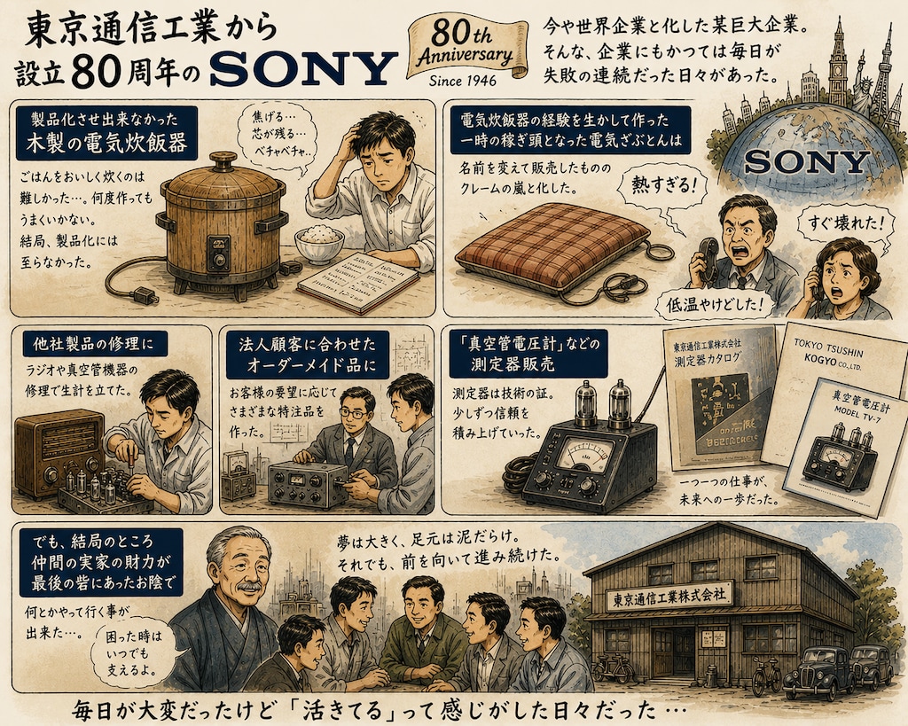 Beyond the Burnt Rice: The Grit of Early Sony