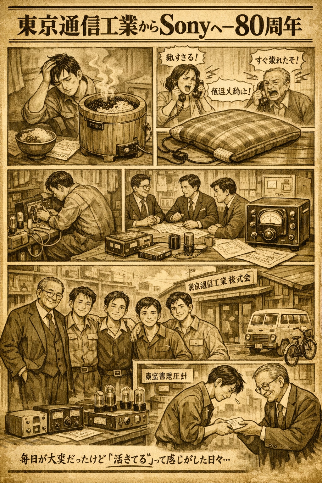 Beyond the Burnt Rice: The Grit of Early Sony