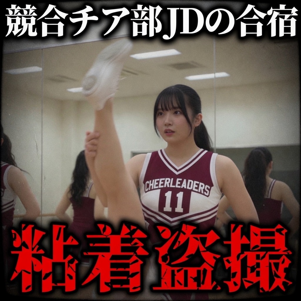 とある競合チア部JDの合宿粘着盗撮