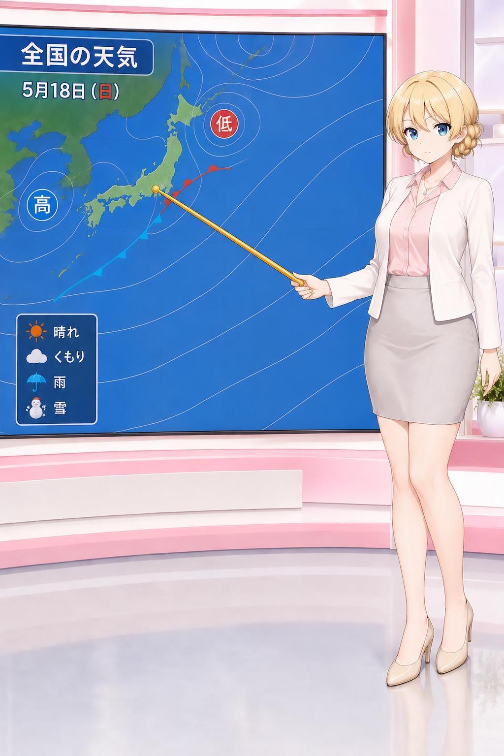 打ち合わせ中に