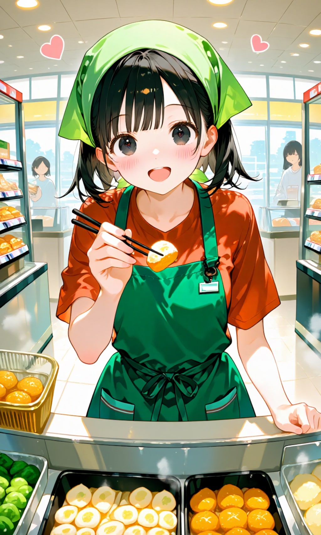 「あーん」サービス実施中！