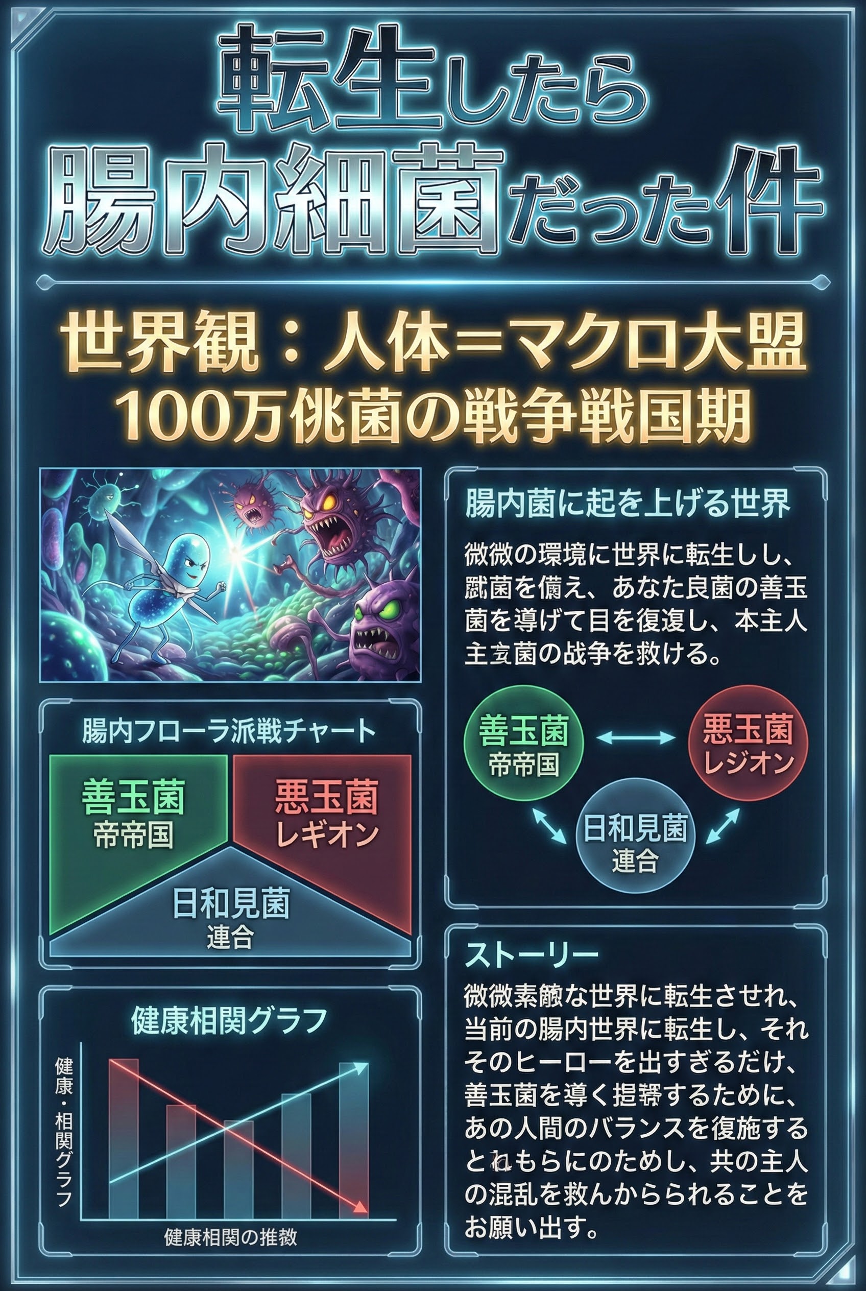 転生したら腸内細菌だった件 | の人気AIイラスト・グラビア