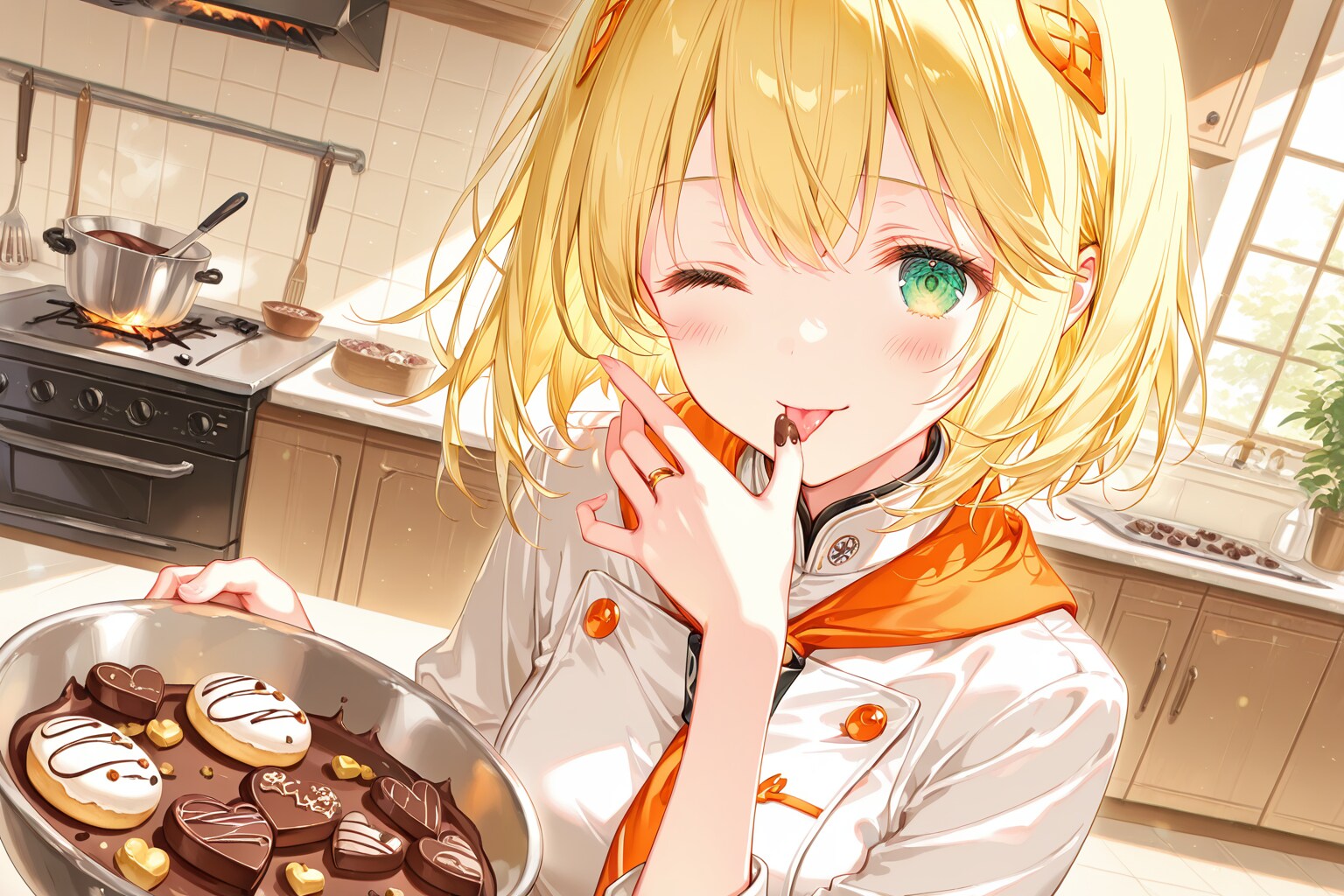 味見してみませんか？②（クッキング部） | の人気AIイラスト・グラビア