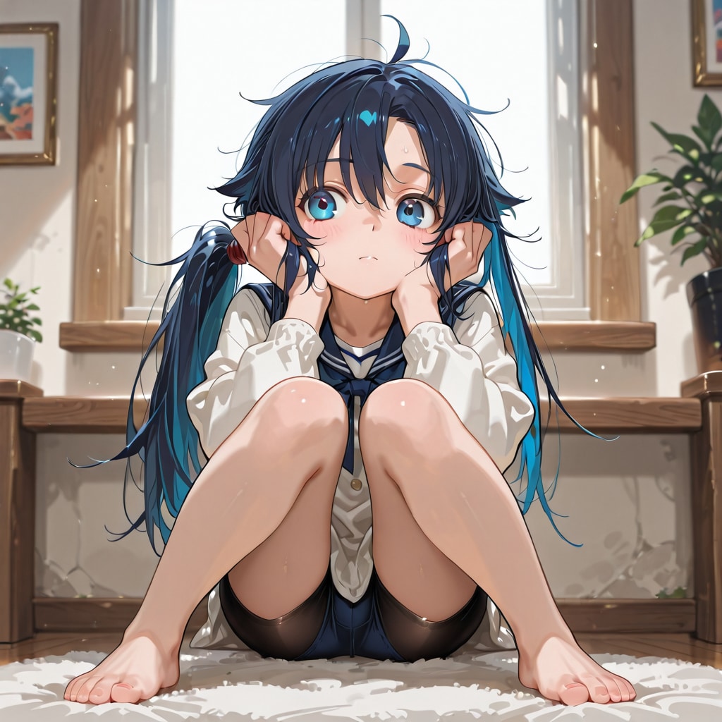 髪型調整難しい…… | の人気AIイラスト・グラビア