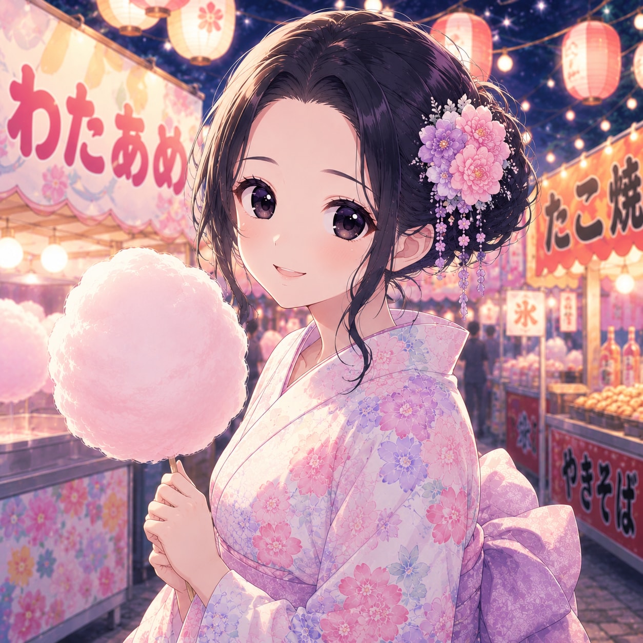 浴衣女子 | の人気AIイラスト・グラビア