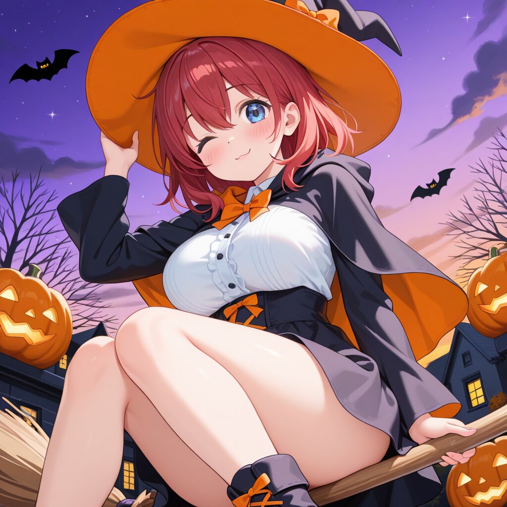 ハロウィンの空へ！