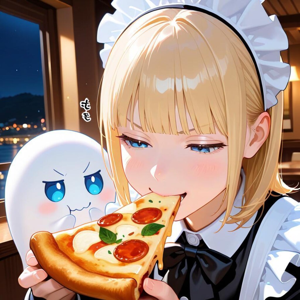 ( >ω<)🍕👻✨✨