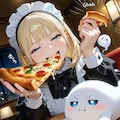 ( >ω<)🍕👻✨✨ 7枚目