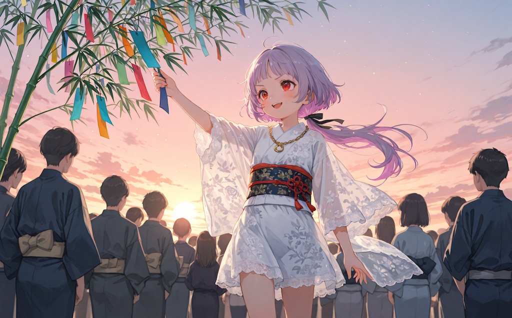 浴衣＋ぽにて