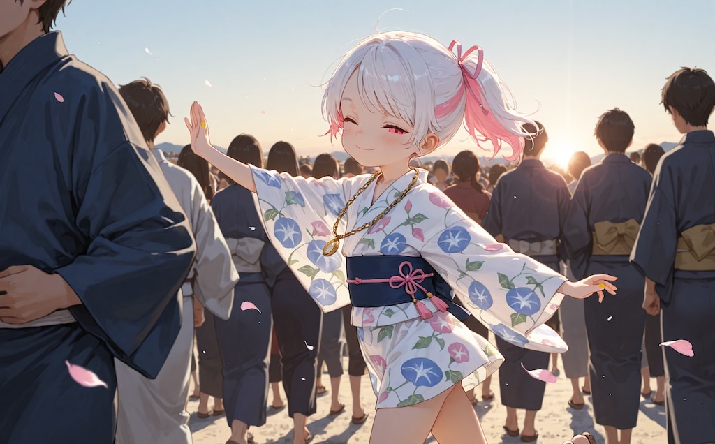 浴衣＋ぽにて