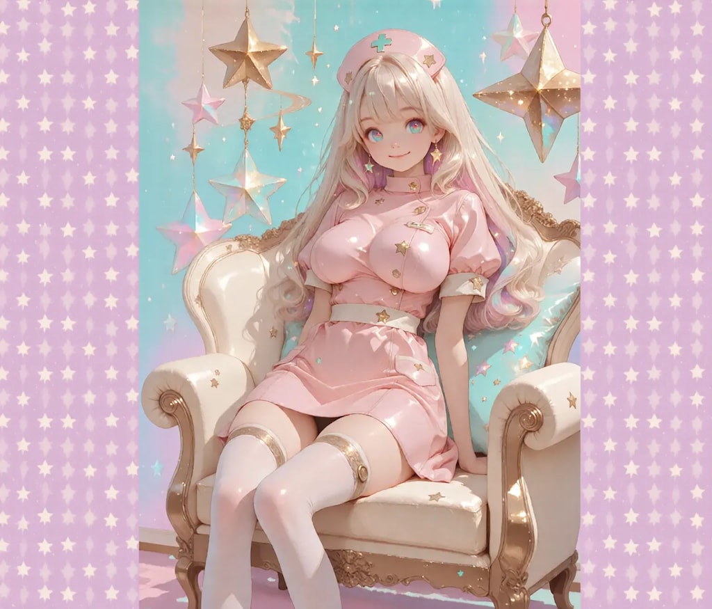 ナースさんは肩が凝る