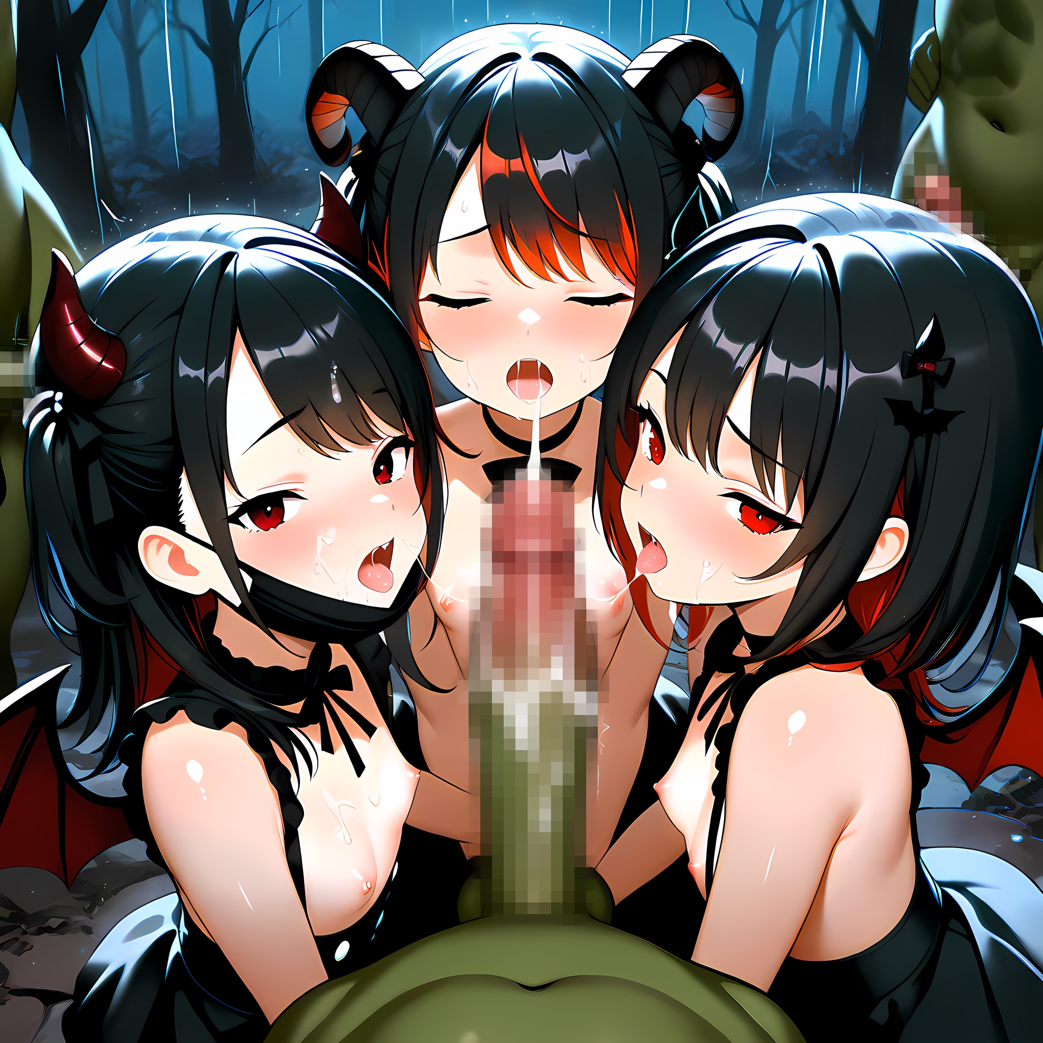 サキュバスVSゴブリン～淫靡で耽美な楽園～3