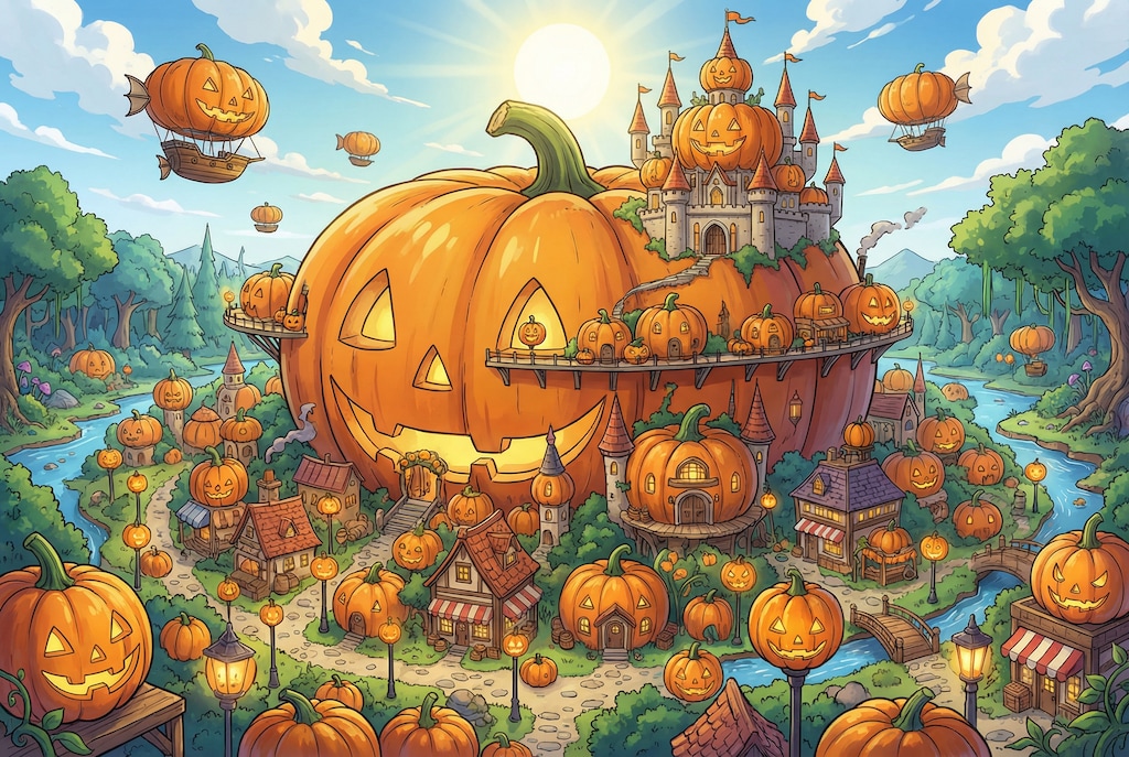 年中賑やかな国ハロウィン王国