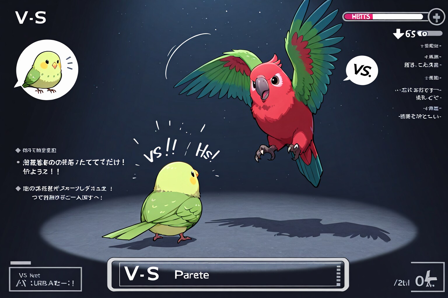 ６月１５日はオウムとインコの日