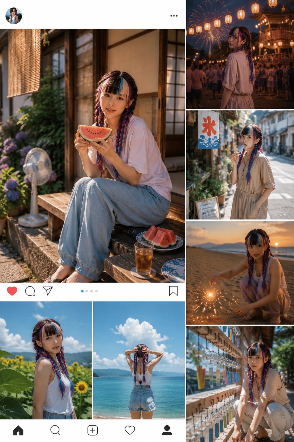 夏の夜の向こうから