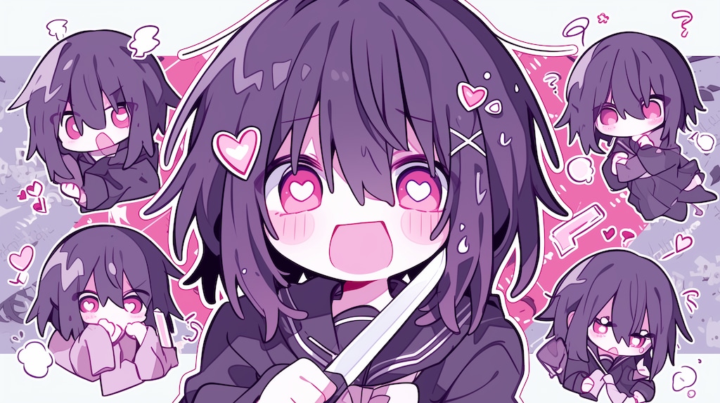 10単語で「ヤンデレガール」