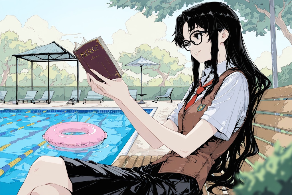 水辺は涼しい