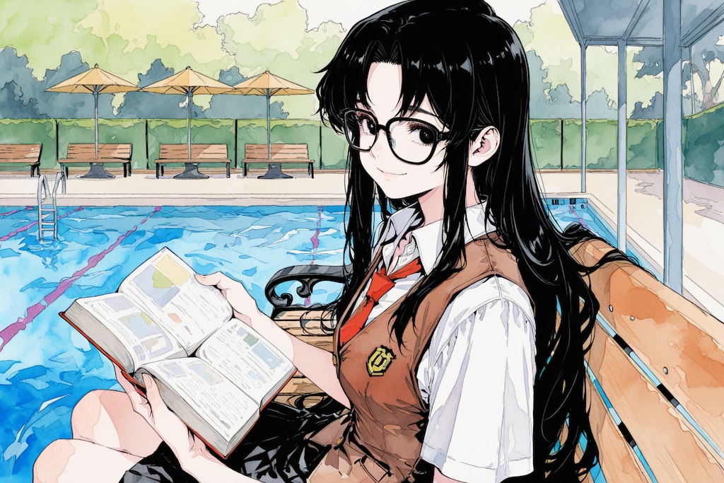 水辺は涼しい