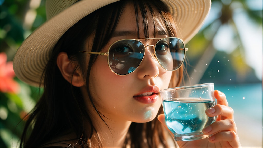 サングラスの奥の瞳 2