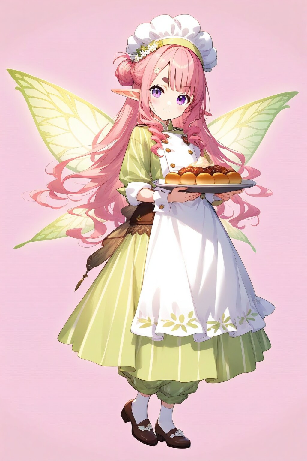 ピンクの髪の妖精ユーリエさん