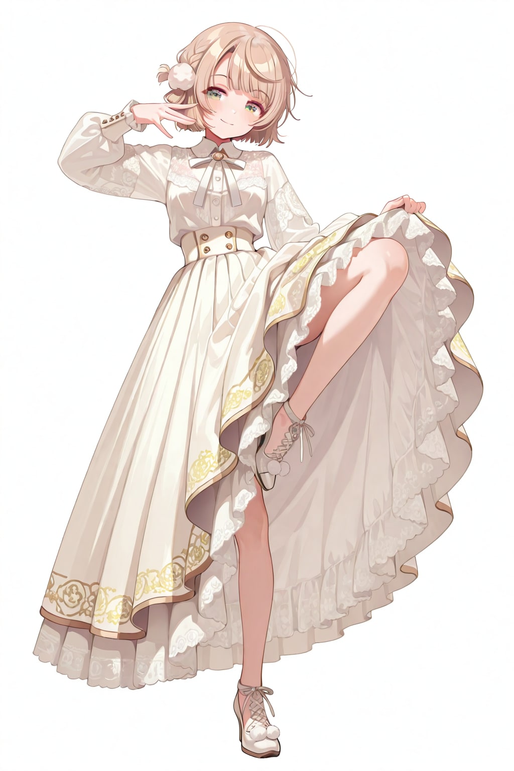 I tried to remove the corset, and it did this | の人気AIイラスト・グラビア