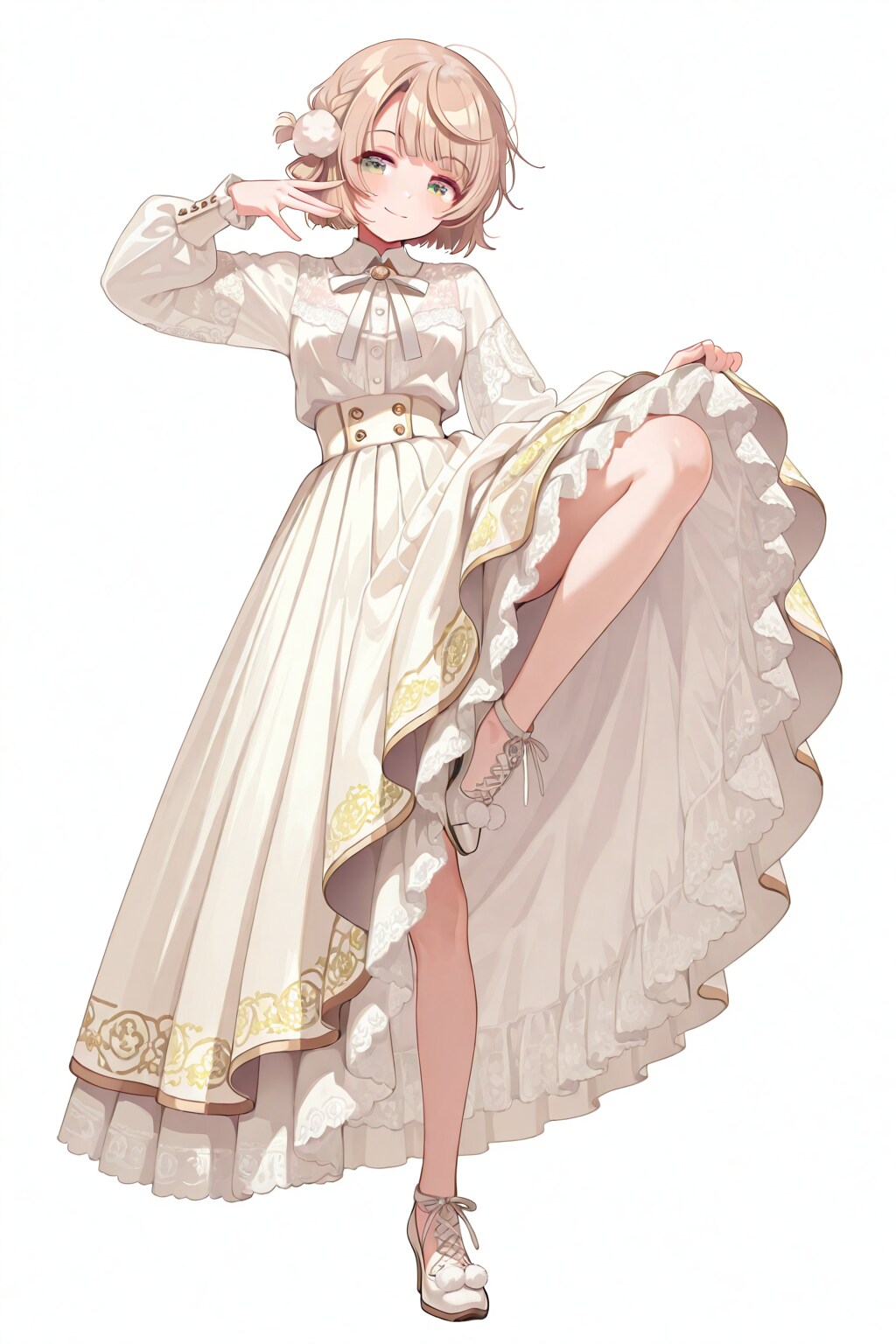 I tried to remove the corset, and it did this