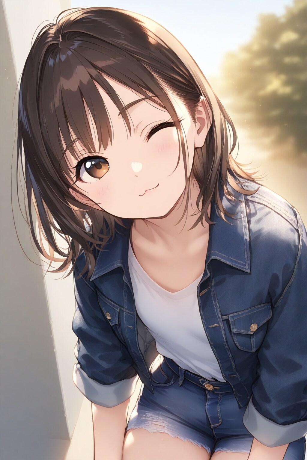 ウィンクガール | の人気AIイラスト・グラビア