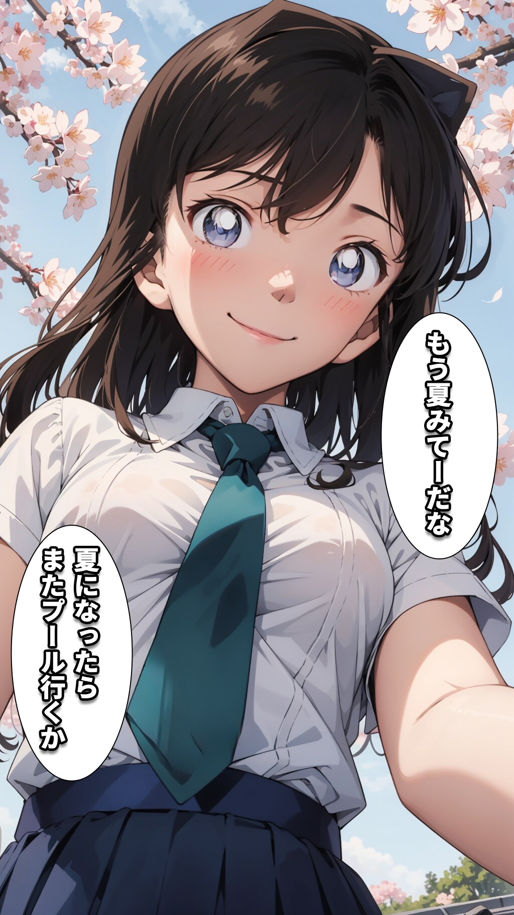 桜！4コマ漫画！