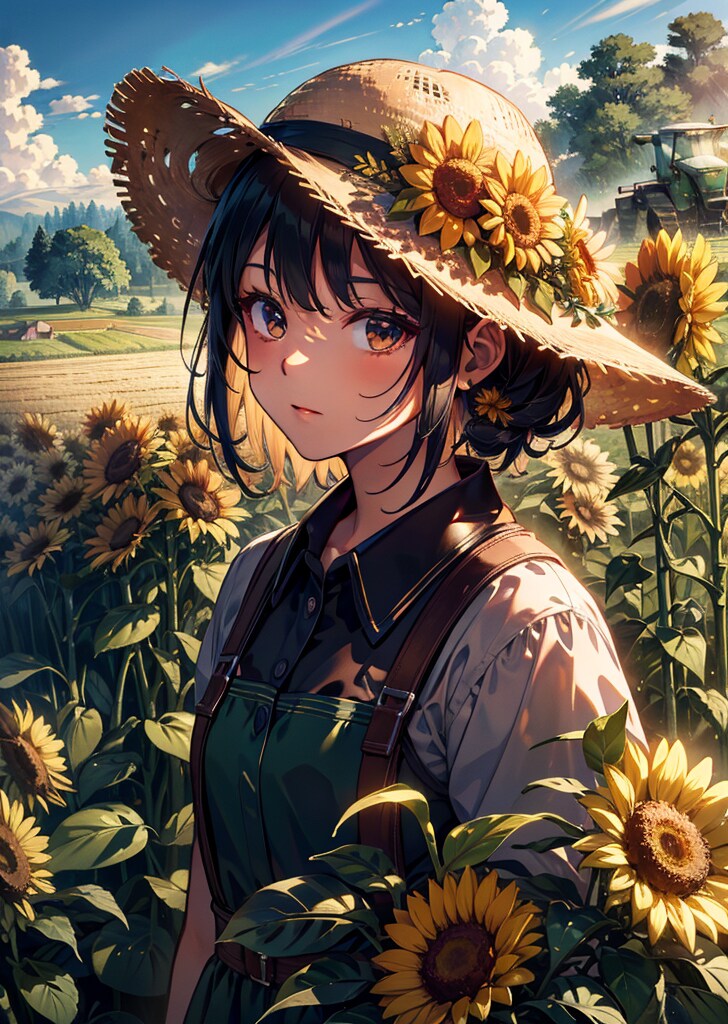 かわいい女の子🌻