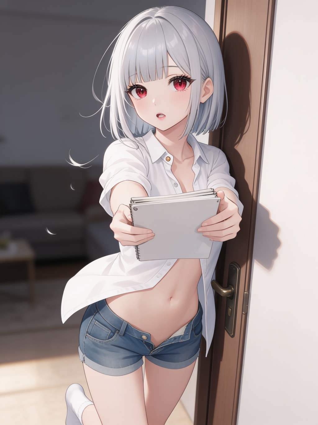 おねぇちゃん！・・忘れ物・・