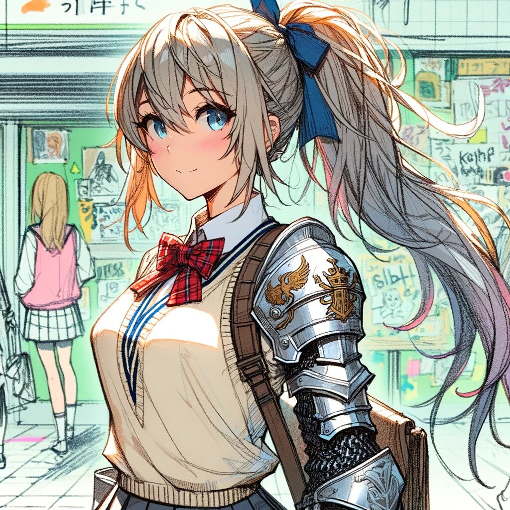 女子高生に転生したランスロットDLE
