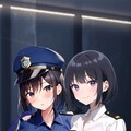 婦警の腰縄姿 2枚目