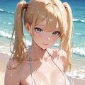 おちち見せ　ツインテールちゃん 2枚目