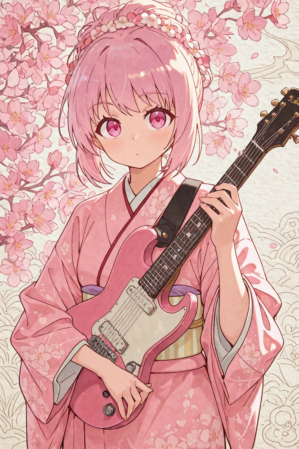 ギター少女 | の人気AIイラスト・グラビア