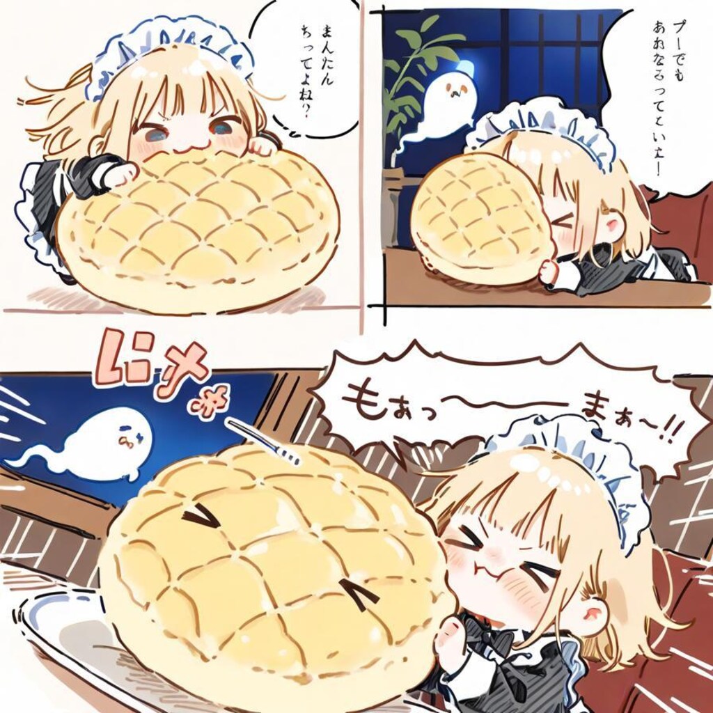 ( >ω<)オ ー ル 生 命 宿 し 縛 り※メロンパン編