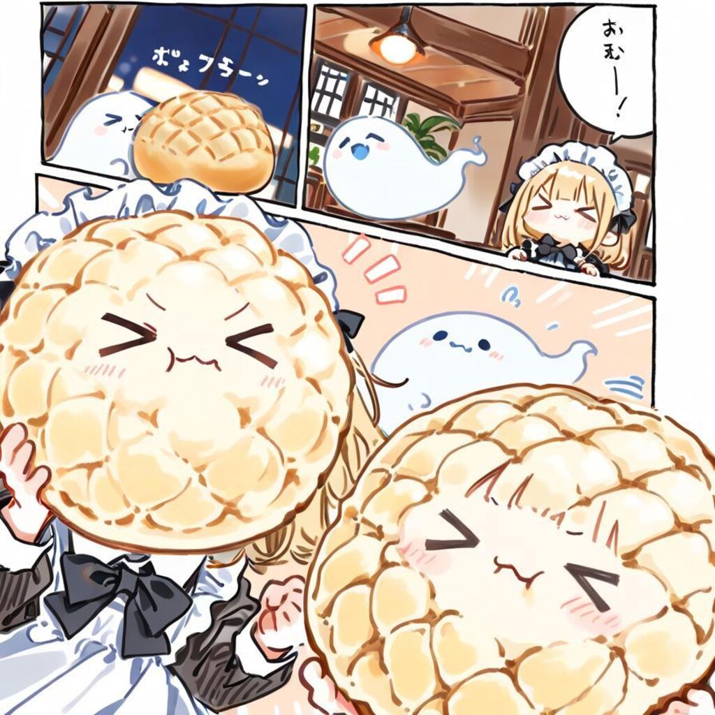 ( >ω<)オ ー ル 生 命 宿 し 縛 り※メロンパン編