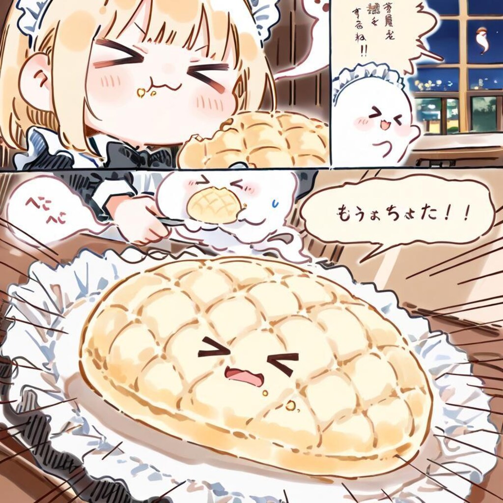 ( >ω<)オ ー ル 生 命 宿 し 縛 り※メロンパン編