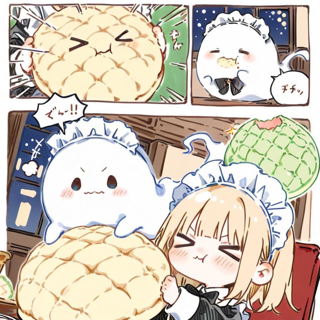 ( >ω<)オ ー ル 生 命 宿 し 縛 り※メロンパン編