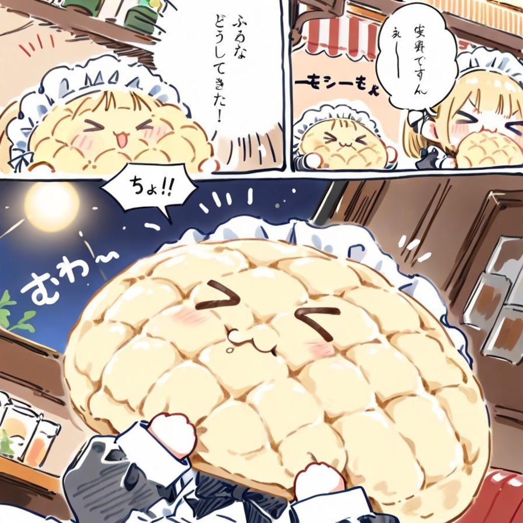 ( >ω<)オ ー ル 生 命 宿 し 縛 り※メロンパン編