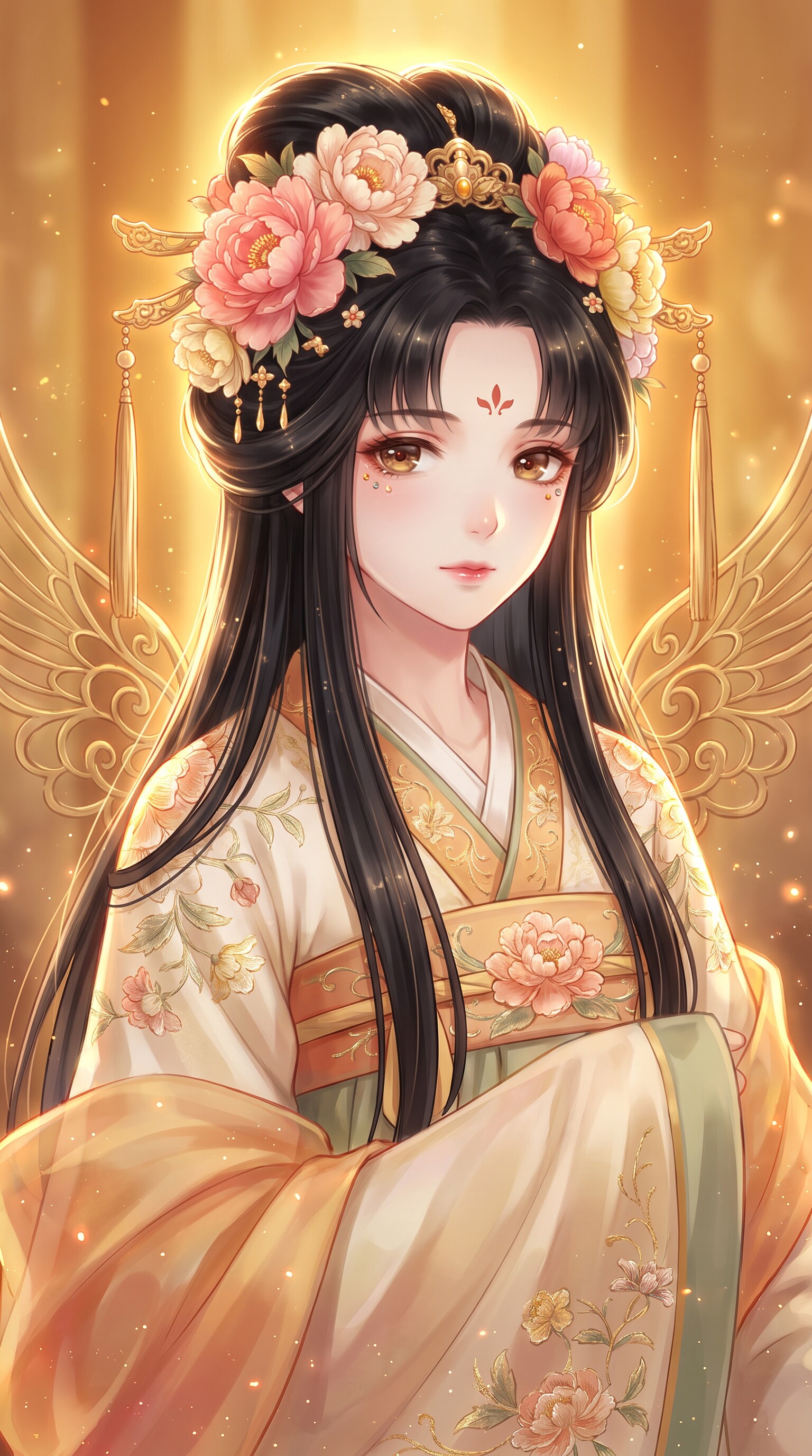 花冠の黒髪 | の人気AIイラスト・グラビア