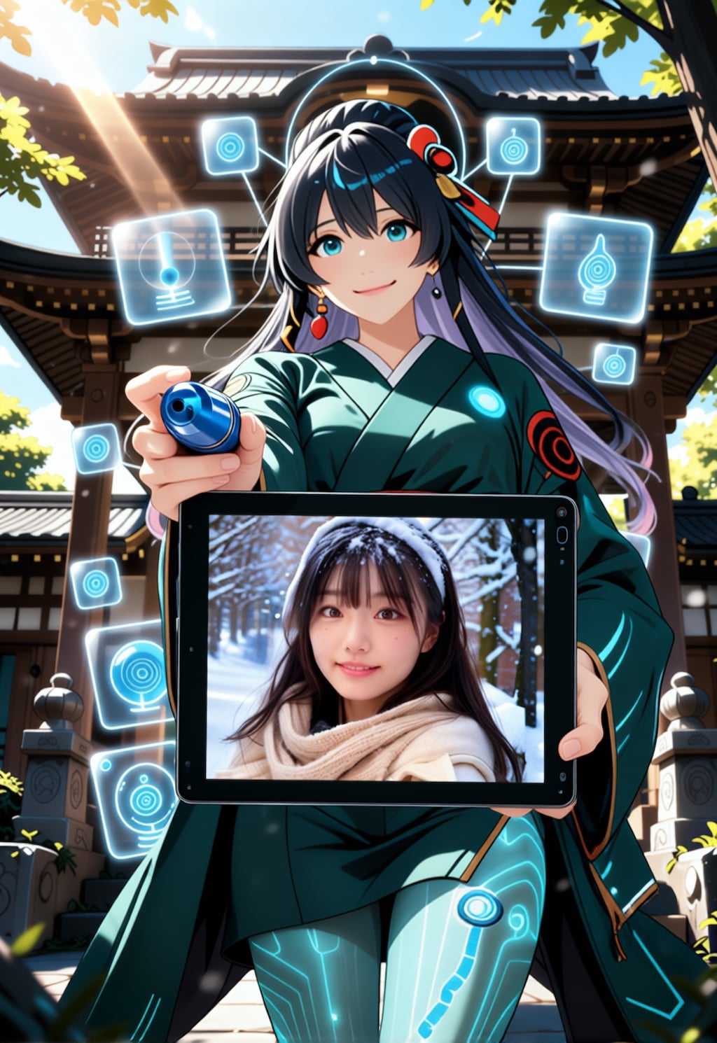 ウチのAIに自分自身を生成してもらった