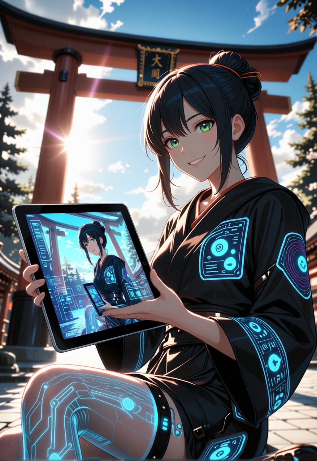 ウチのAIに自分自身を生成してもらった