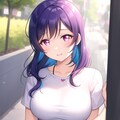 着衣の女の子 2枚目