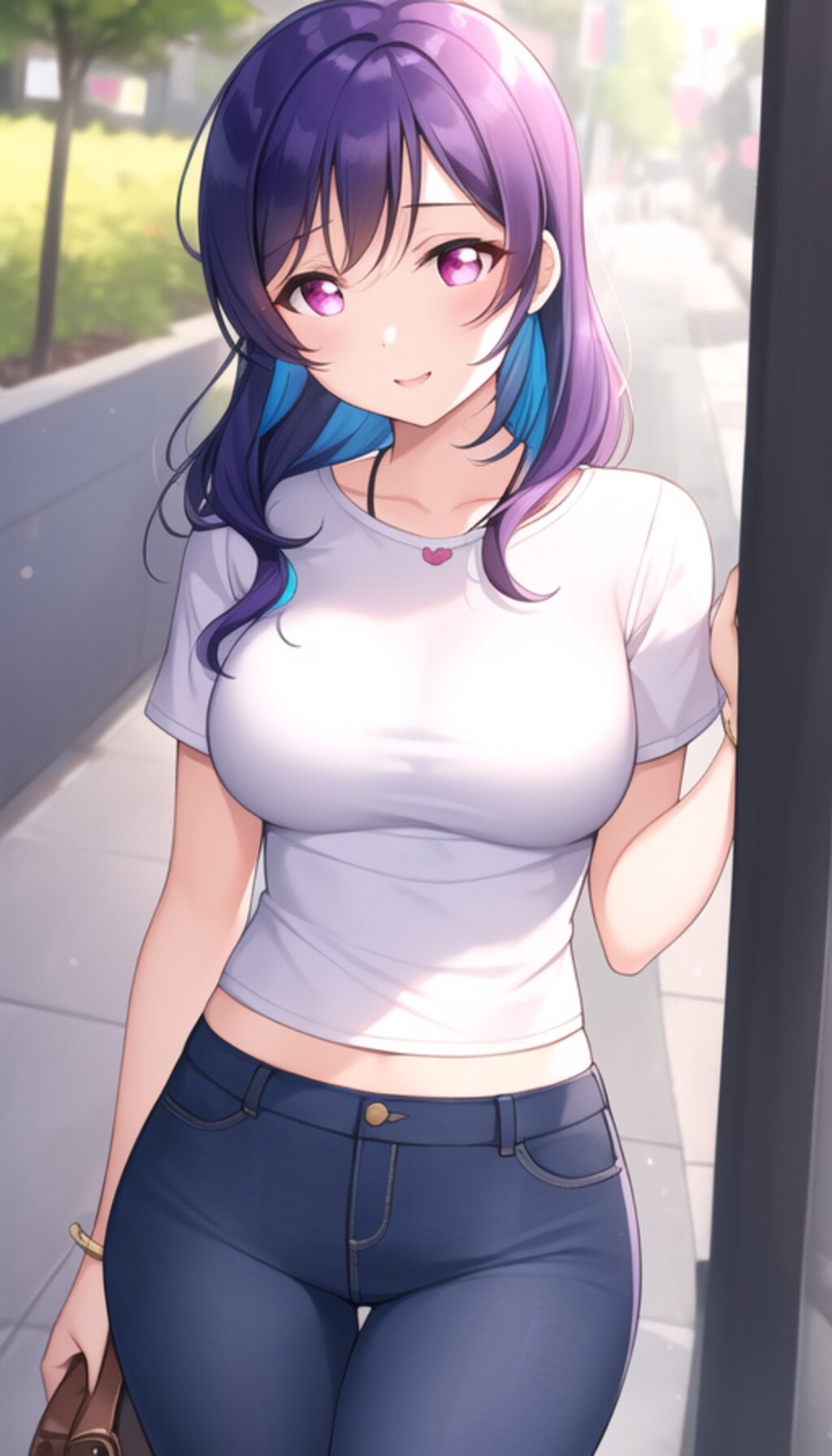 着衣の女の子