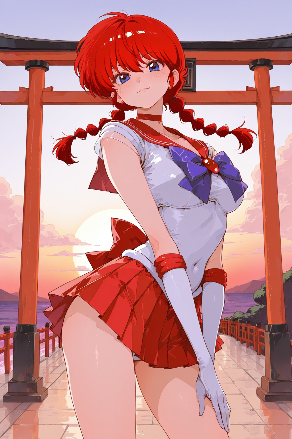 大人っぽいセーラーらんマーズ