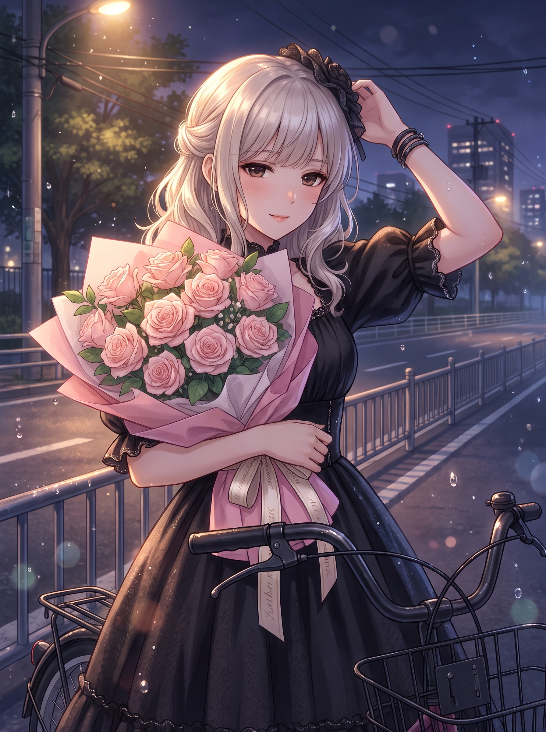 夜街花束夢幻譚 | の人気AIイラスト・グラビア